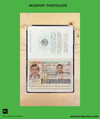 Meksika Pasaport photo look