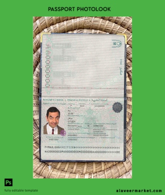 Fas Pasaport photo look