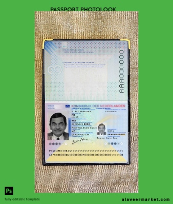 Hollanda Pasaport (2014-present) photo look
