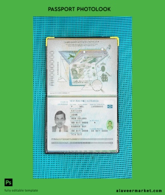 Yeni Zealand Pasaport (2005-present) photo look
