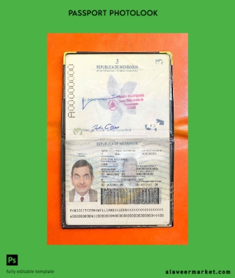 Nicaragua pass photo look