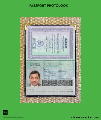 Pakistan Pasaport 2020-present photolook