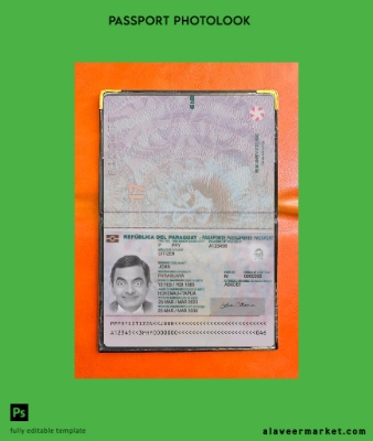 Paraguay Pasaport 2023-present photolook