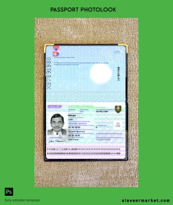 Slovakya Pasaport 2014-present photolook