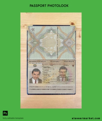 Somalia (Soomaaliya) pass photo look