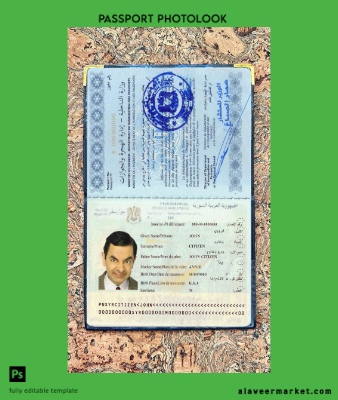 Suriye Pasaport photo look