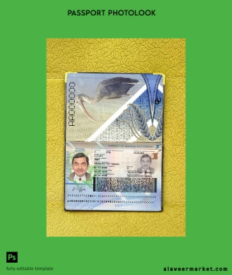 Kimlik Kartı and Tobago Pasaport photo look