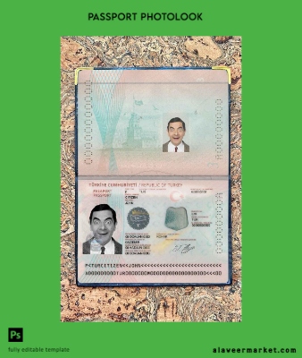 Türkiye Yeni Pasaport photo look