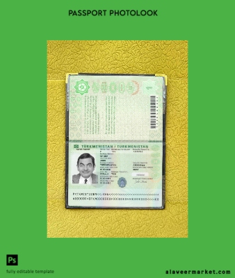 Türkmenistan Pasaport 2020-present photolook