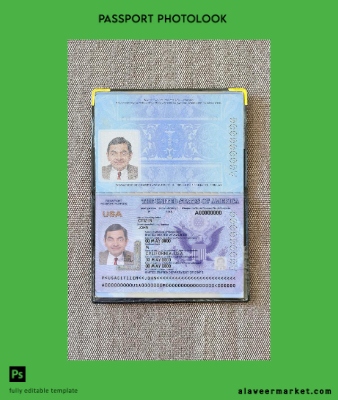 USA Pasaport 2020-2023 photolook