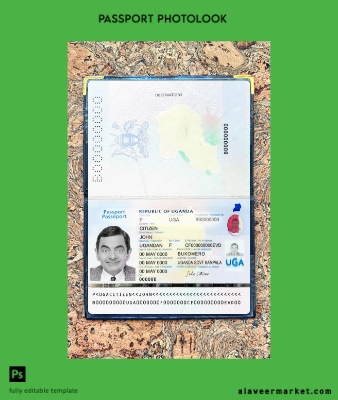 Uganda Pasaport 2023-present photolook