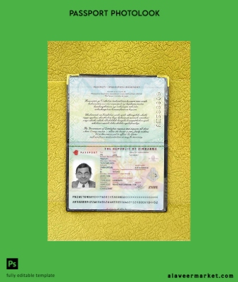 Zimbabwe Pasaport 2023-present photolook