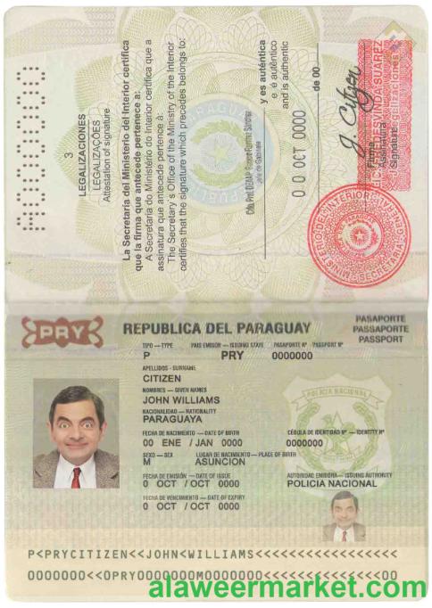 Paraguay passport