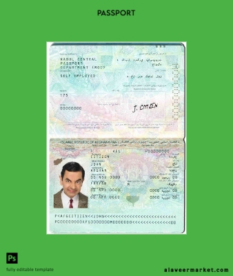 Afganistan Pasaport