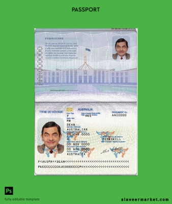 Avustralya Pasaport (convention travel document)