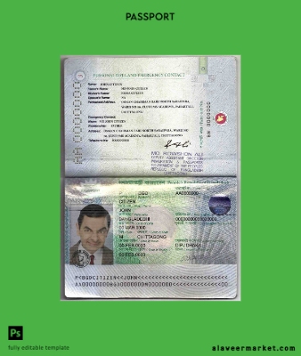 Bangladeş Pasaport (2013-2019)