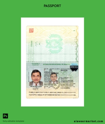 Bolivya Pasaport 2020-present