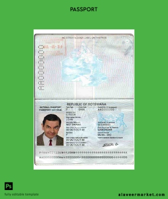Botswana Pasaport