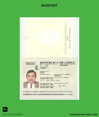 Şili Pasaport version 2