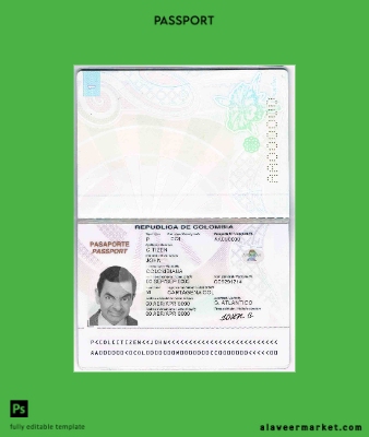 Kolombiya Pasaport 2018