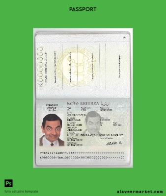 Eritrea Pasaport