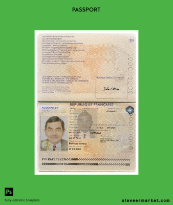 Fransa Pasaport version 2