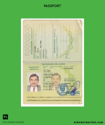Guinea Pasaport version 2