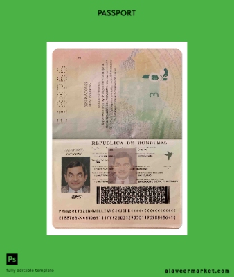 Honduras Pasaport