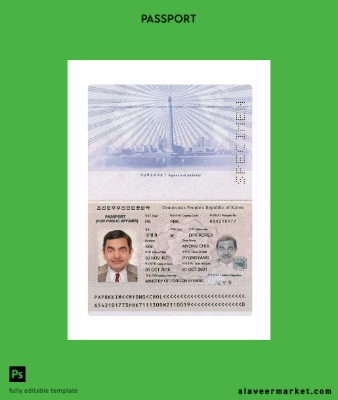 Korea Pasaport 2016-present