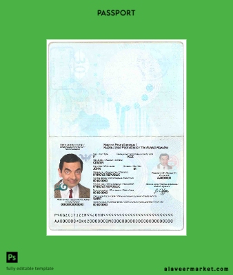 Kyrgyzstan Pasaport