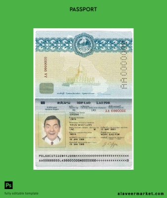 Laos Pasaport