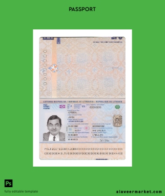 Litvanya Pasaport Yeni 2021-present