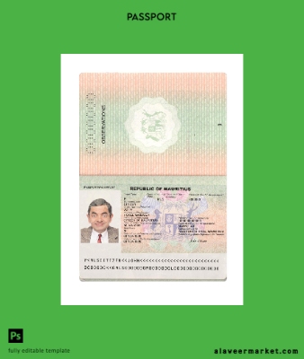 Mauritius Pasaport 2017-present