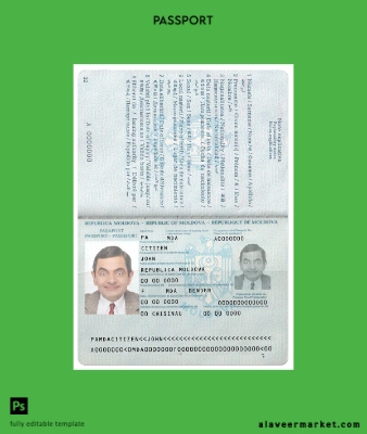 Moldova Pasaport