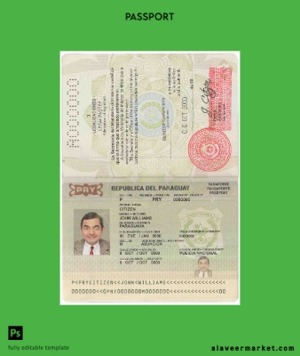 Paraguay Pasaport