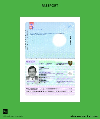 Slovakya Pasaport 2014-present