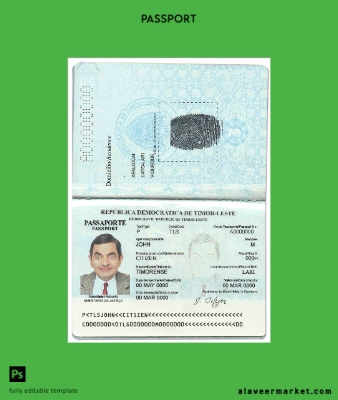 Timor-Leste Pasaport