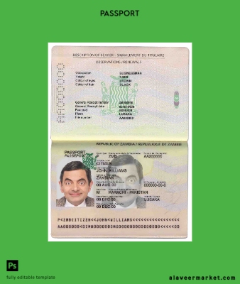 Zambia Pasaport