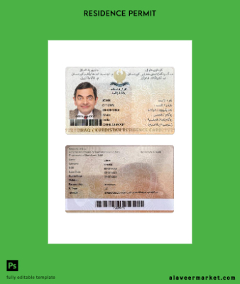 Irak Kurdistan Oturma Kart