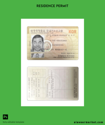 Korea Oturma Kart 2021-present