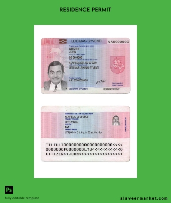Litva Oturma Kart