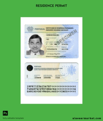 Portekiz permanent Oturma Sertifika