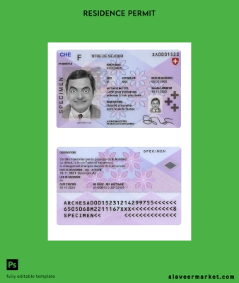 İsviçre Oturma İzni Kart