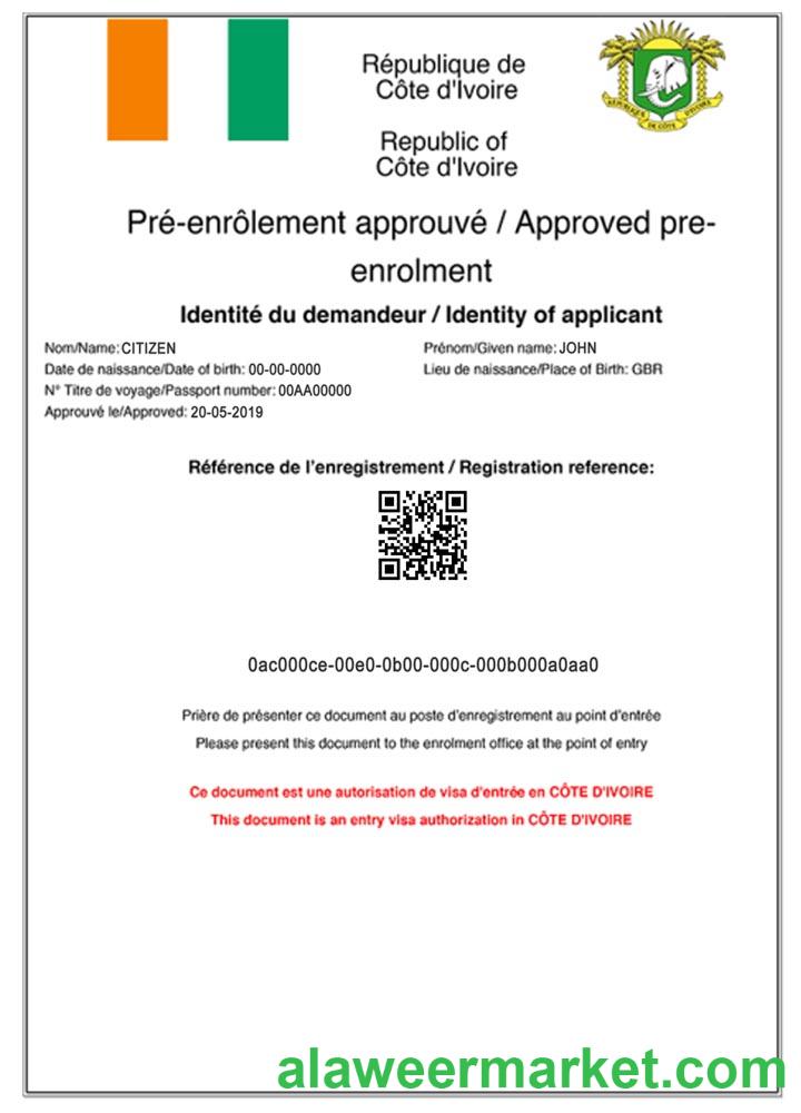 COTE D_IVOIRE e-visa