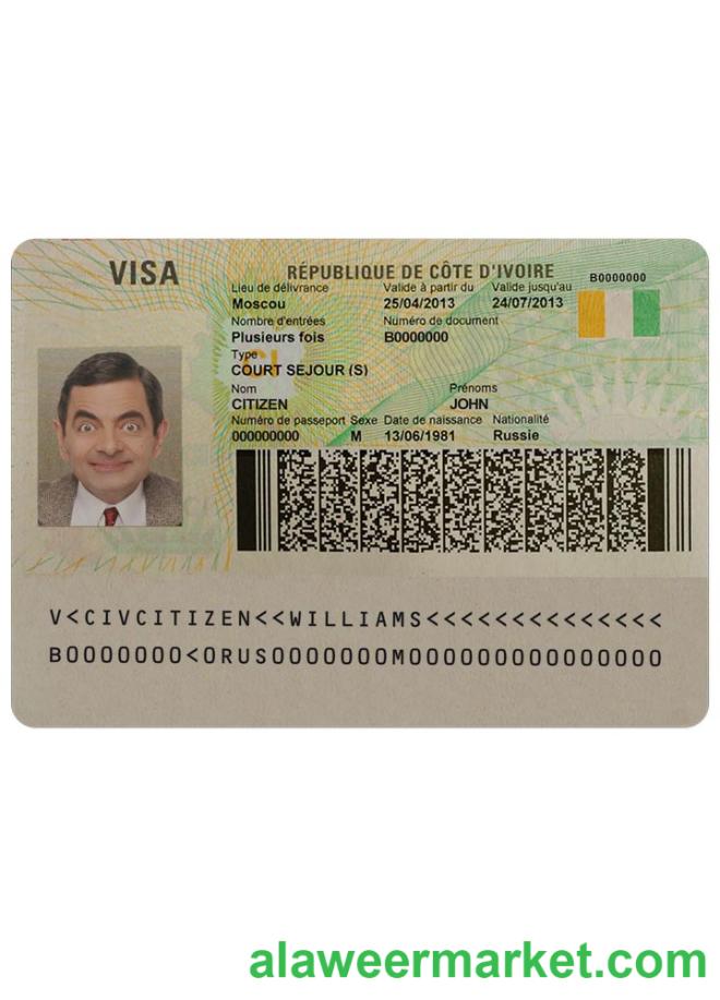 COTE D_IVOIRE visa
