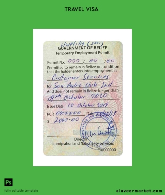 Belize Çalışma Vize
