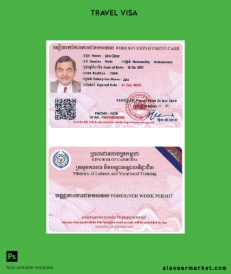 Cambodia Çalışma İzni
