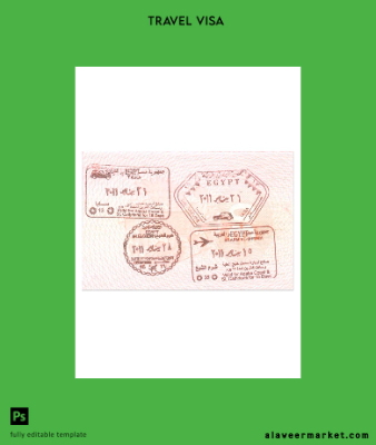 Mısır Vize stamp
