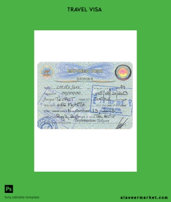 Eritrea Vize version 2