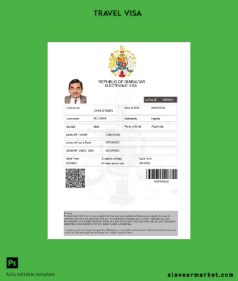 Gibraltar electronic Vize